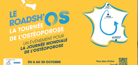Le Roadsh'OS, une campagne de sensibilisation à l'ostéoporose