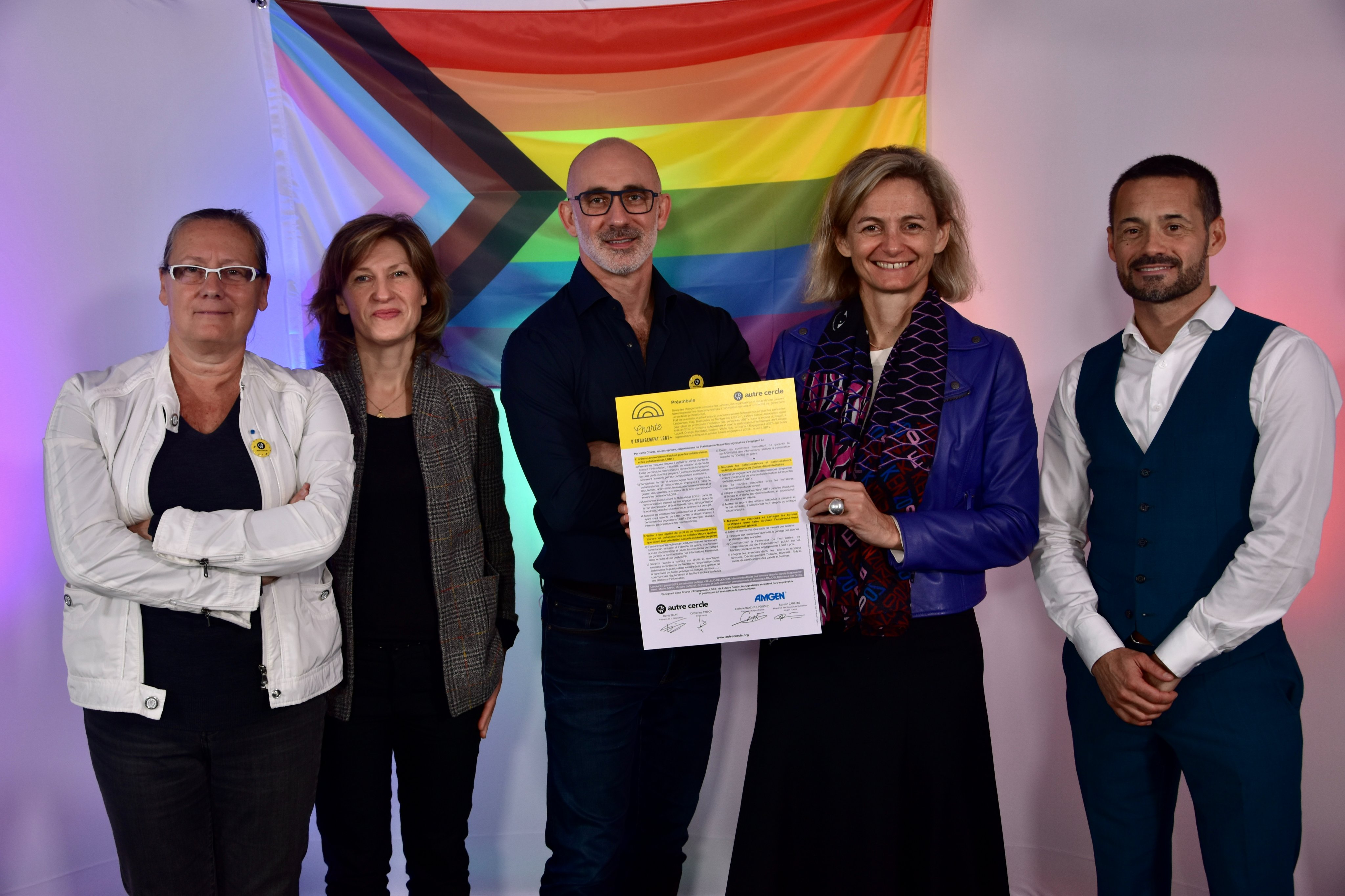 Amgen France s'engage à soutenir les personnes LGBT+
