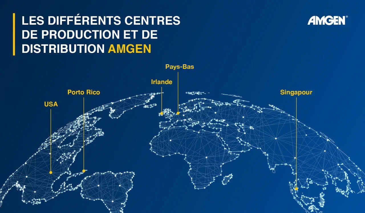 Centres de production de biomédicaments Amgen
